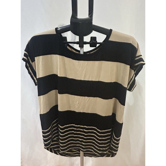 Cynthia Rowley Striped Blouse Women's size XL - Picture 1 of 3